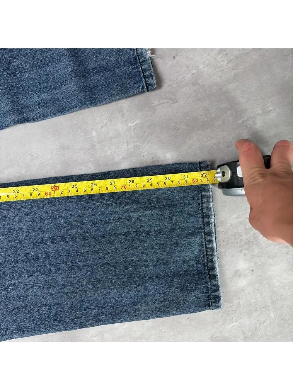 Y2K Dark Wash True Religion Grunge Billy Big T Straight Denim Jeans